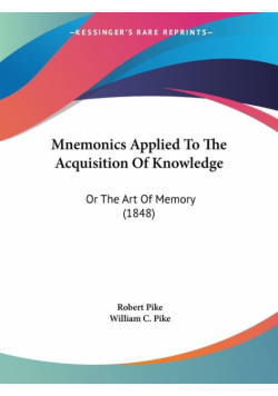 Mnemonics Applied To The Acquisition Of Knowledge