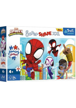 Puzzle Super Shape XXL Sprytny Spidey 60