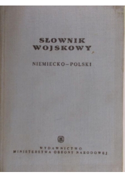 Słownik wojskowy niemiecko-polski