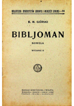 Bibljoman 1925 r.