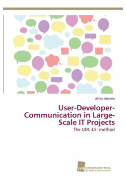 User-Developer-Communication in Large-Scale IT Projects