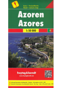 Azory mapa 1:50 000
