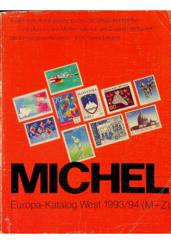 Michel Europa Katalog West 1993 / 94