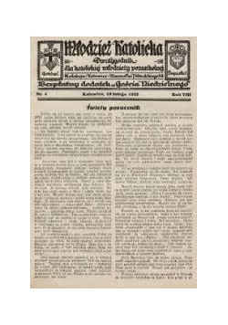 Dwutygodnik dla katolickiej młodzieży pozaszkolnej, 1932