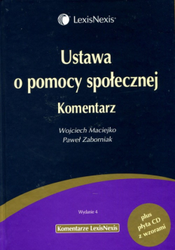 Ustawa o pomocy społecznej. Komentarz