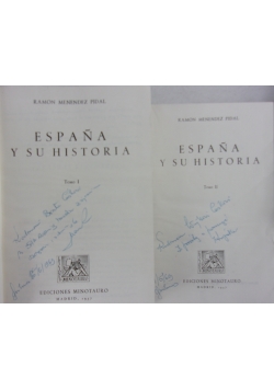Espania y su Historia - 2 tomy