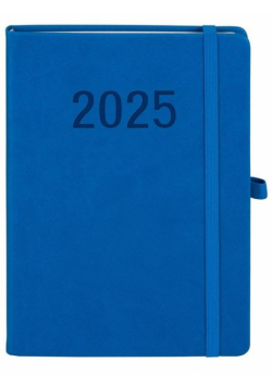 Kalendarz 2025 A5 Memofix TDW niebieski