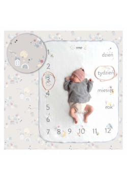 Foto-kocyk Baby Grey