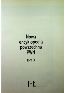 Nowa encyklopedia powszechna PWN Tom 3