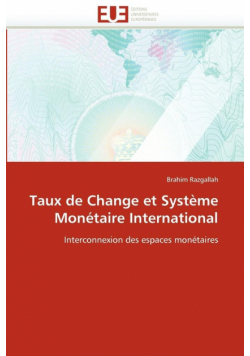 Taux de Change et Système Monétaire International