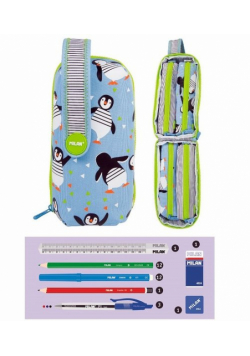 Multipiórnik MILAN owalny PENGUINS