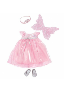 Ubranko dla lalki Baby born Deluxe Wróżka świecące
