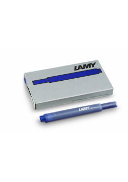Naboje Lamy 5 sztuk T10 niebieskie
