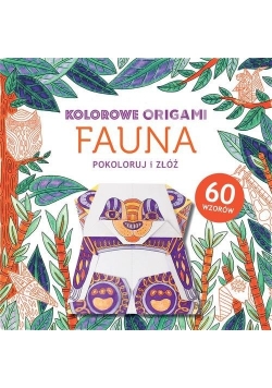Kolorowe origami Fauna