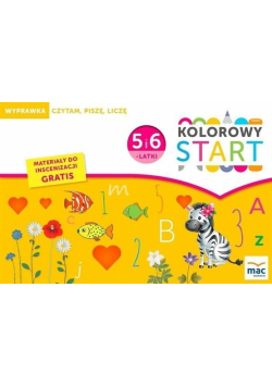 Kolorowy start 5 i - 6 latki Wyprawka czytam, piszę, liczę Inscenizacje w teczce