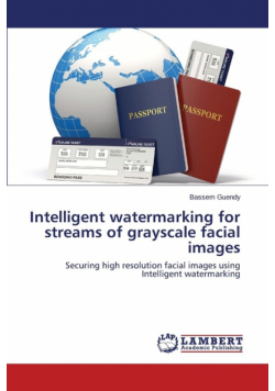 Intelligent watermarking for streams of grayscale facial images
