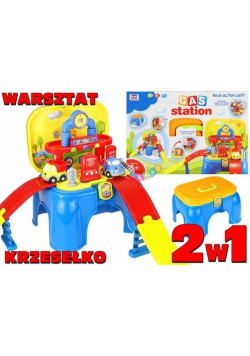 Warsztat Stacja benzynowa Składany w Krzesełko tor