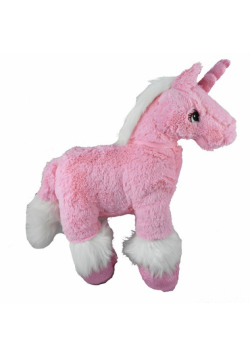 Jednorożec Firenzo stojący 28 cm różowy