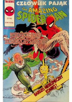 The Amazing Spider-man  Nr 12 / 92  Mroczne plany złowieszczej szóstki