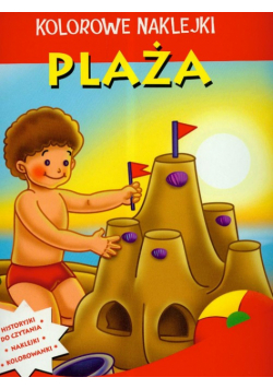 Kolorowe naklejki Plaża