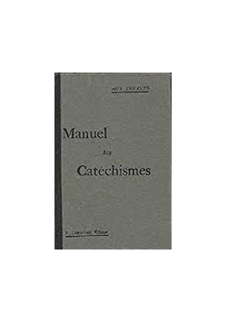 Manuel des Catechismes, 1926r.