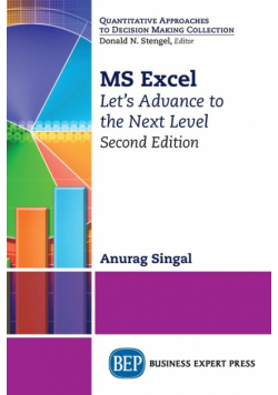 MS Excel, Second Edition