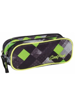Saszetka podwójna prostokątna CoolPack Clever Grunge Grey