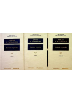 Historia rzymska tomy 1 do 3