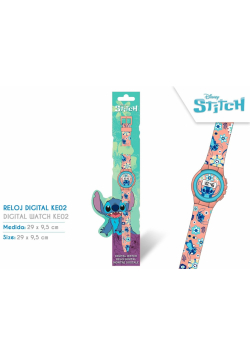 Zegarek cyfrowy Stitch KE02 ECO LAS4072
