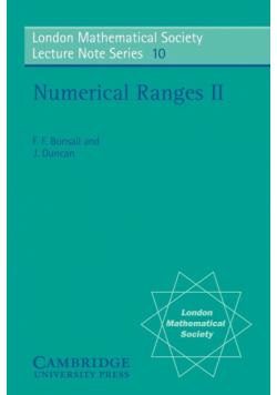 Numerical Ranges II