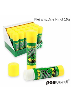 Klej w sztyfcie 15g Hinol (24szt)