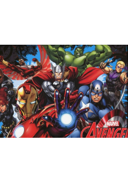 Podkładka laminowana na biurko Avengers