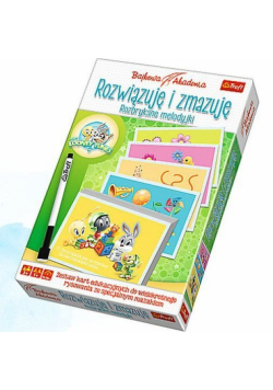 Bajkowa Akademia Rozwiązuję i zmazuję Rozbrykane melodyjki