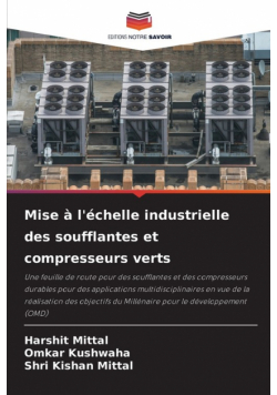 Mise à l'échelle industrielle des soufflantes et compresseurs verts