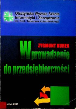 Wprowadzenie do przedsiębiorczości