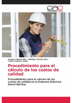 Procedimiento para el cálculo de los costos de calidad