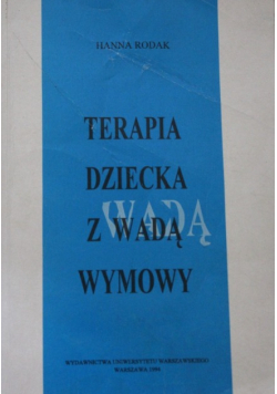 Terapia dziecka z wadą wymowy