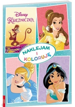 Naklejam i Koloruję. Disney Księżniczka