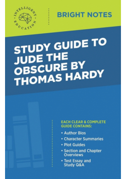 Study Guide to Jude the Obscure by Thomas Hardy