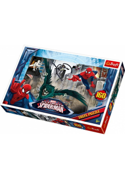 Puzzle 160 Spiderman W pogoni za złoczyńcą