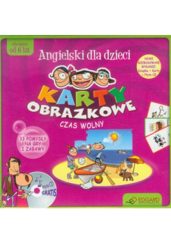 Angielski dla dzieci Karty obrazkowe Czas wolny