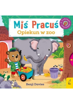 Miś Pracuś Opiekun w zoo