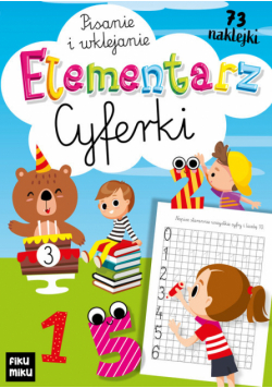 Elementarz cyferki. Pisanie i wklejanie