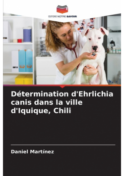 Détermination d'Ehrlichia canis dans la ville d'Iquique, Chili