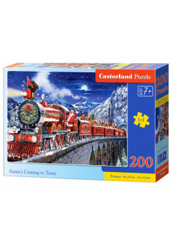Puzzle 200 B-222254 Santa's Coming to Town
