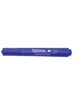 Marker permanentny niebieski 1-3 mm 12 sztuk