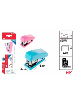 Zszywacz mini 24/6 + zszywki