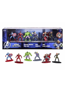 Jada Avengers Metalowe figurki 6 pak 4cm