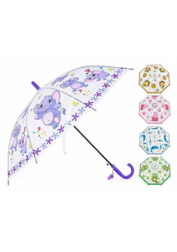 Parasolka dziecięca z gwizdkiem 65cm mix