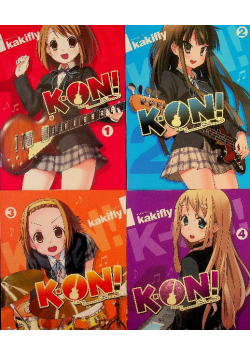 K - On Tom 1 do 4